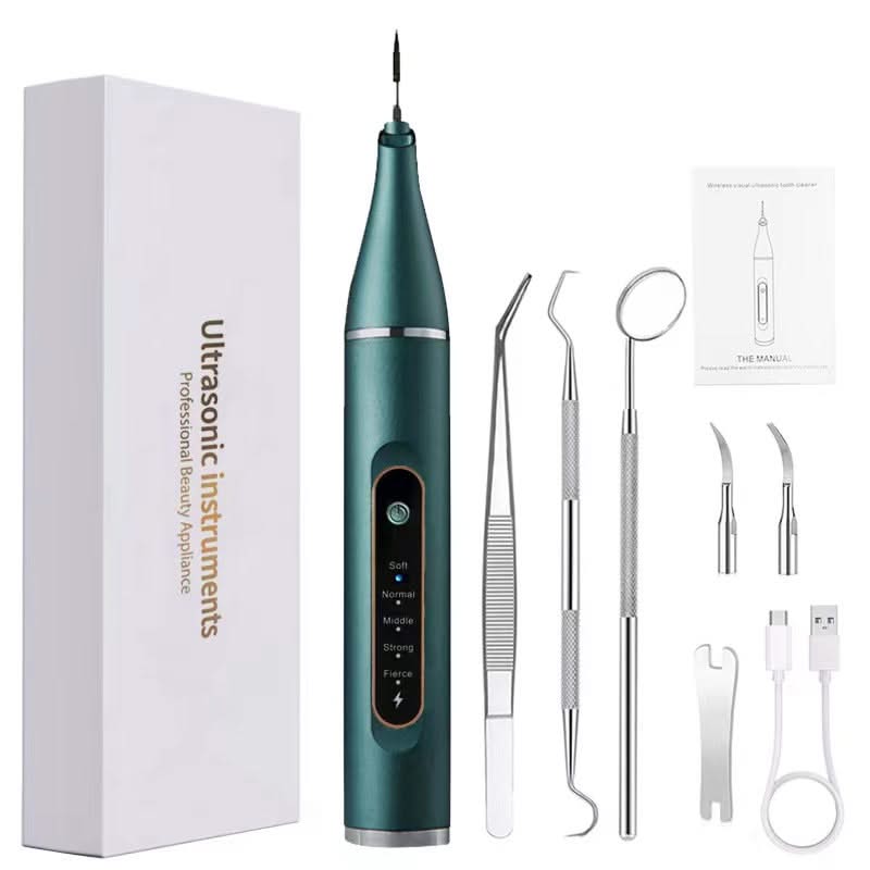 HexoSmile™ Ultrasonic Dental Cleaner for Tartar Removal & Teeth Whitening