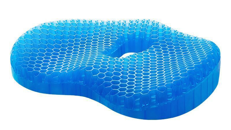 HexoCool™ Gel Seat Cushion – Honeycomb Cooling Pad for Office Chair, Car & Home Use