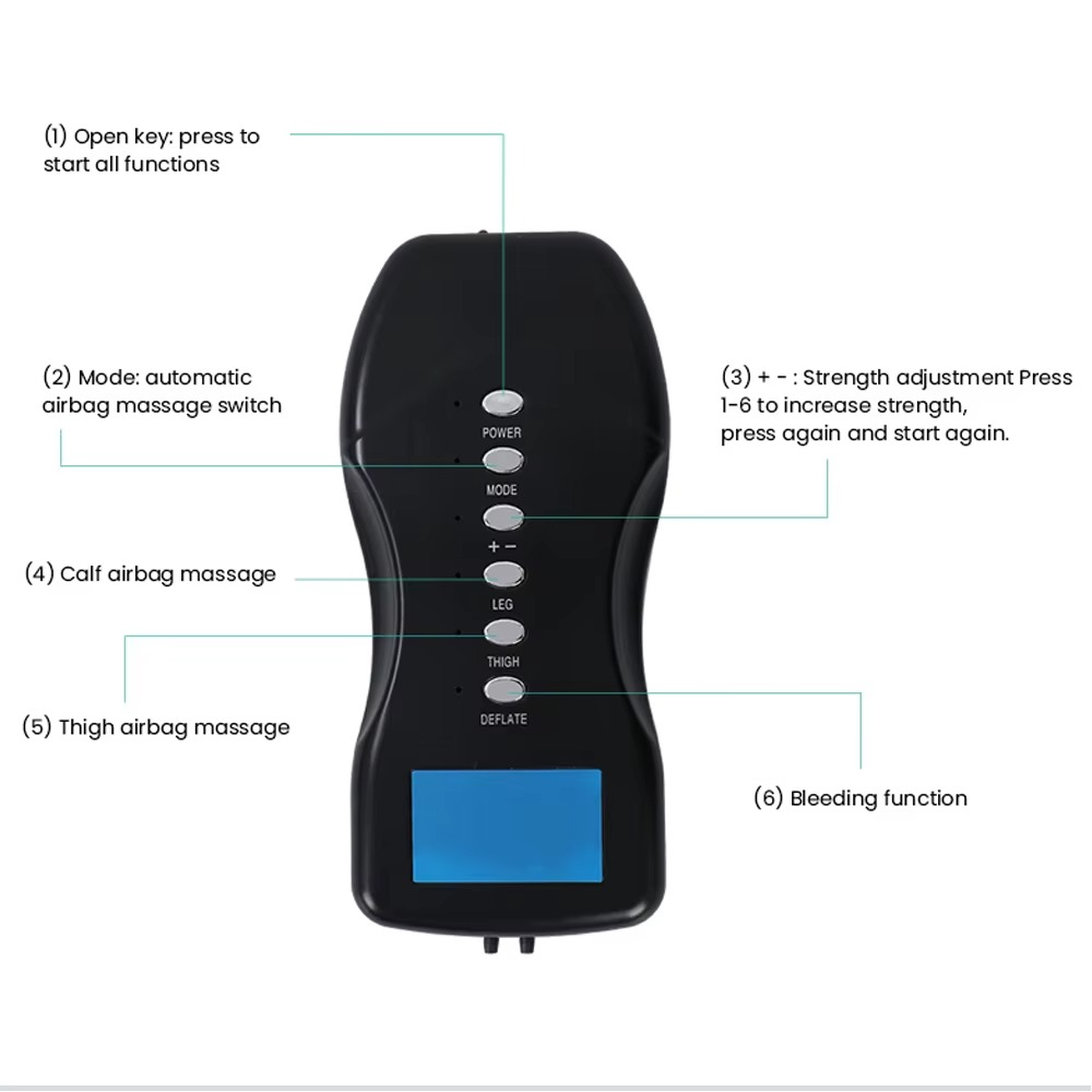HexoLeg™ – Full-Leg Air Compression Massage Relief