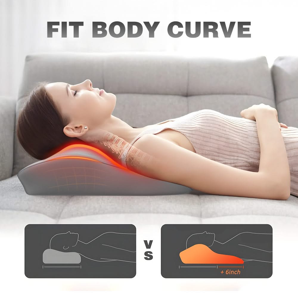 HexoNest™ – Full-Body Massage Pillow for Home Relief