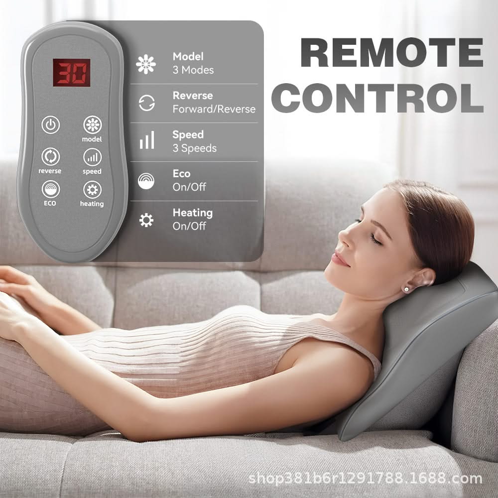 HexoNest™ – Full-Body Massage Pillow for Home Relief