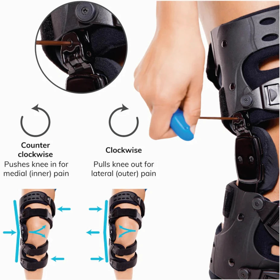 HexoKnee™ Adjustable Unloader Knee Brace