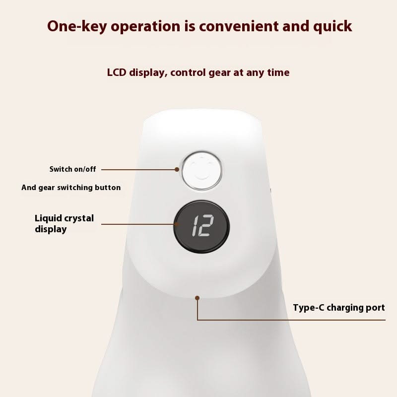 Inovite™ Portable Anti-Cellulite Massager with 12 Speeds for Fat Reduction & Muscle Relief