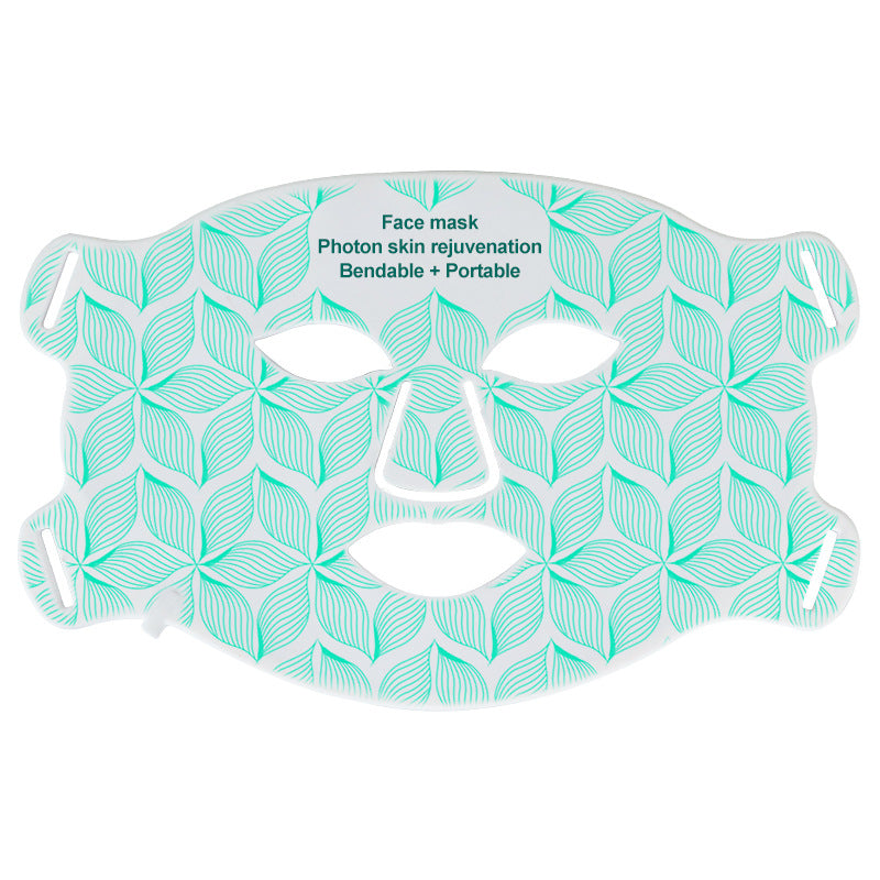 HexoGlow™ LED Silicone Face Mask – 8-Color Photon Therapy