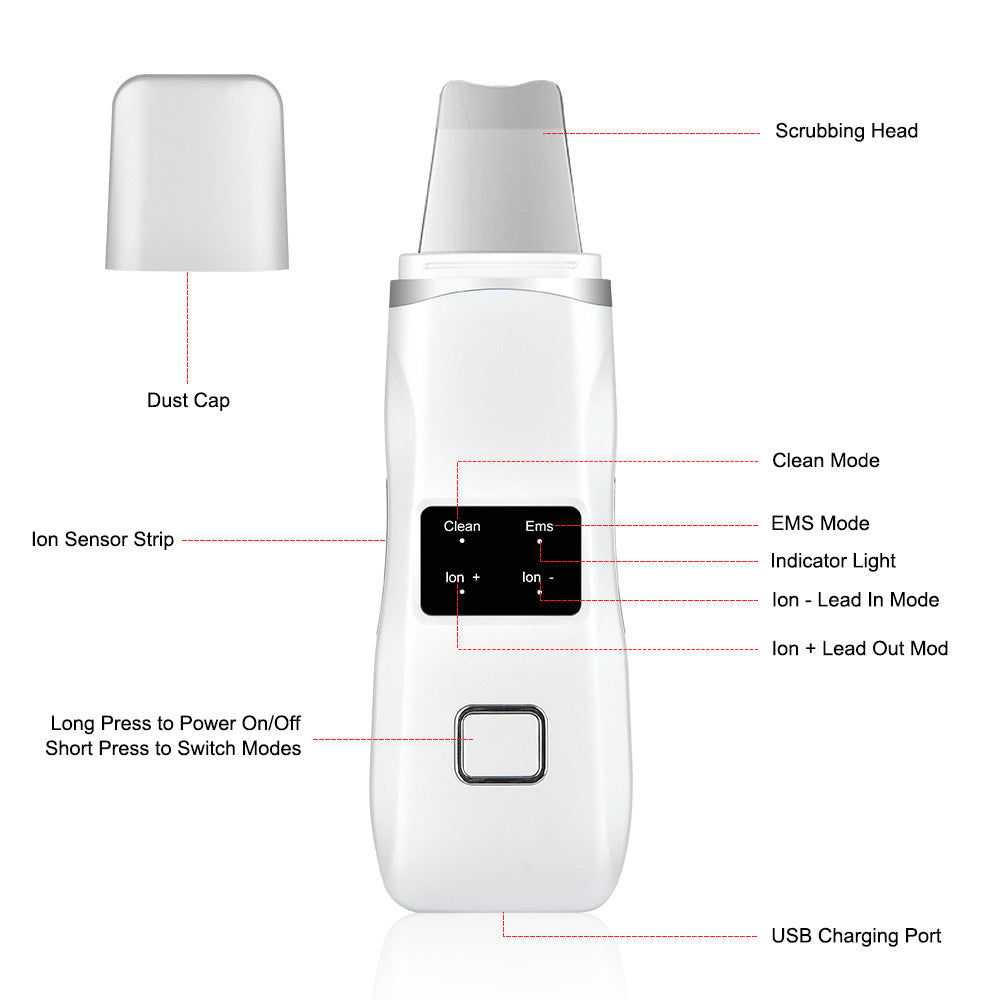 HexoSkin™ Ultrasonic Skin Scrubber