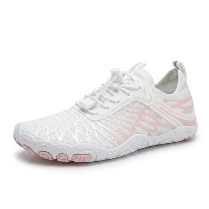 HexoComfy Women's Orthopedic Walking Shoes - White