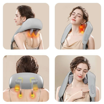 HexoRelief™ Neck & Shoulder Kneading Massager