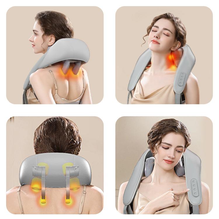 HexoRelief™ Neck &amp; Shoulder Kneading Massager