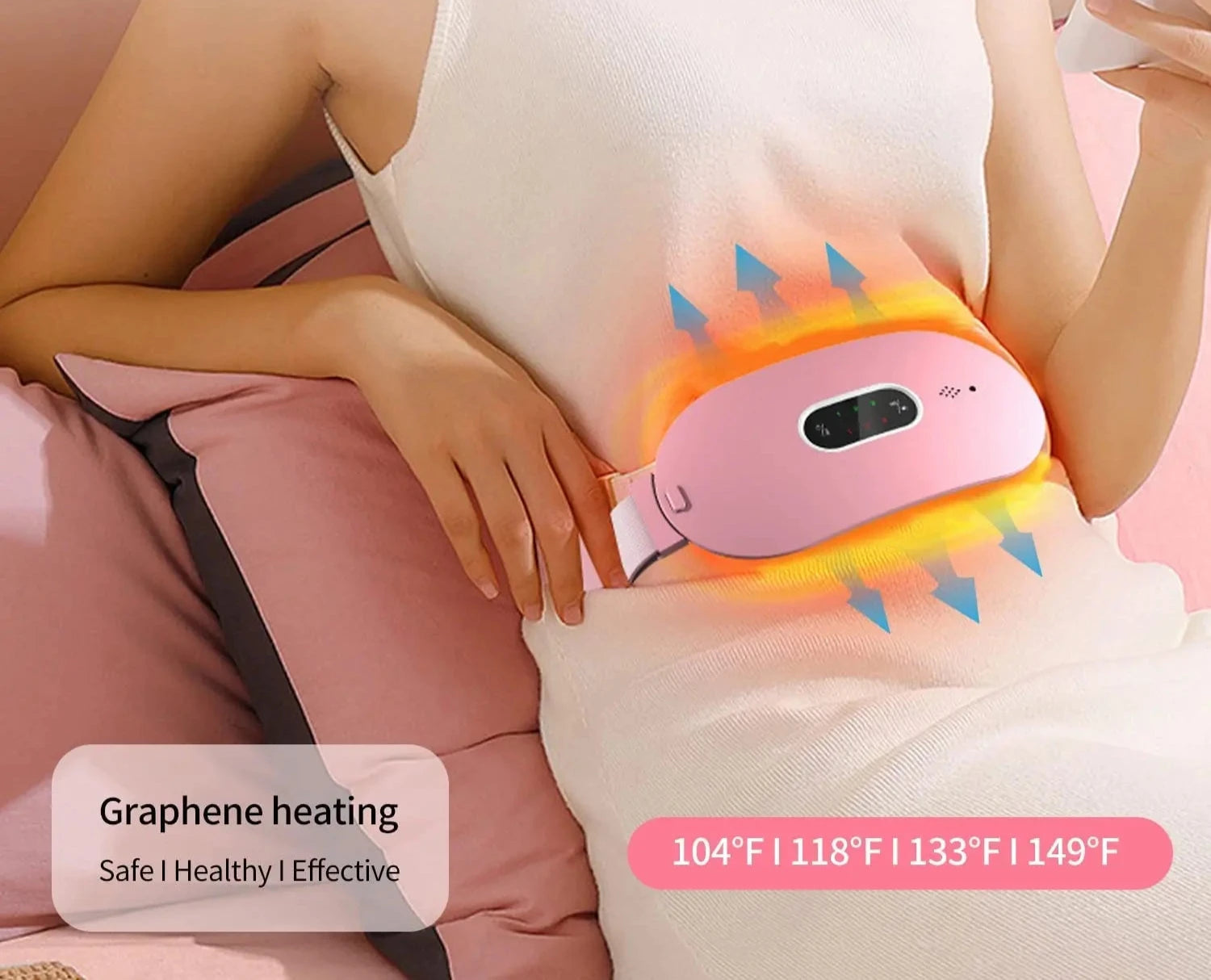 HexoPad™ Period Cramp Relief Heating Massager