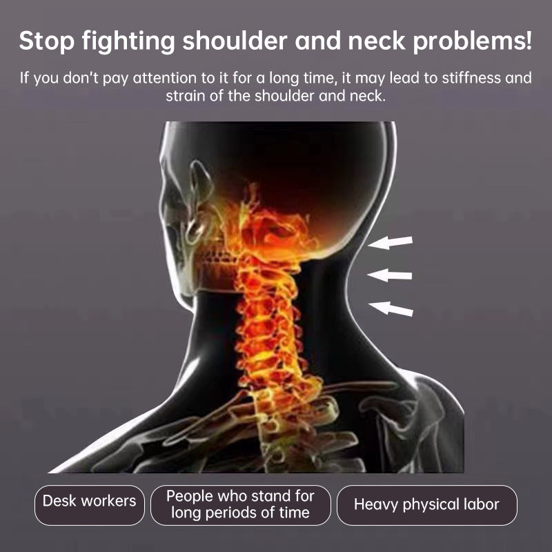 HexoSleep™ Orthopedic Sleep Pillow – Neck Support with Soybean Fiber Massage Core