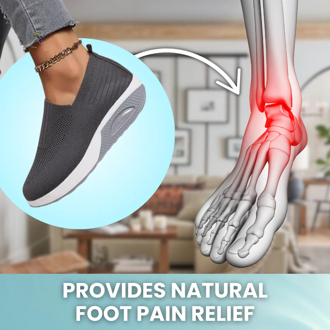 HexoComfy™ Orthopedic Women’s Sneakers for Swollen Feet &amp; Edema Relief