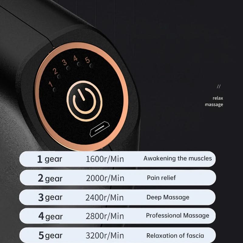 HexoPulse™ – Double-Headed Percussion Massage Gun