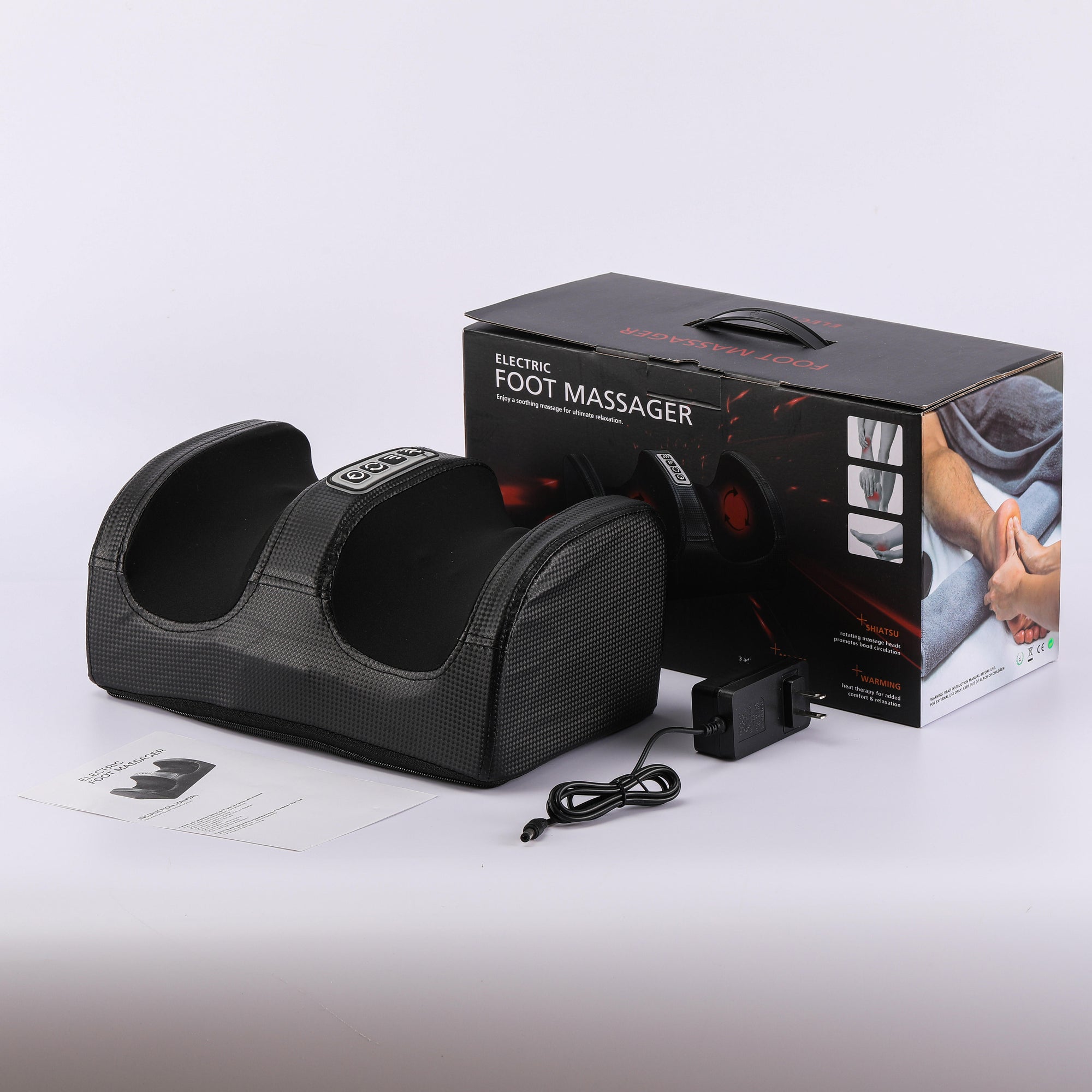 HexoRelief™ Shiatsu Kneading Foot Massager