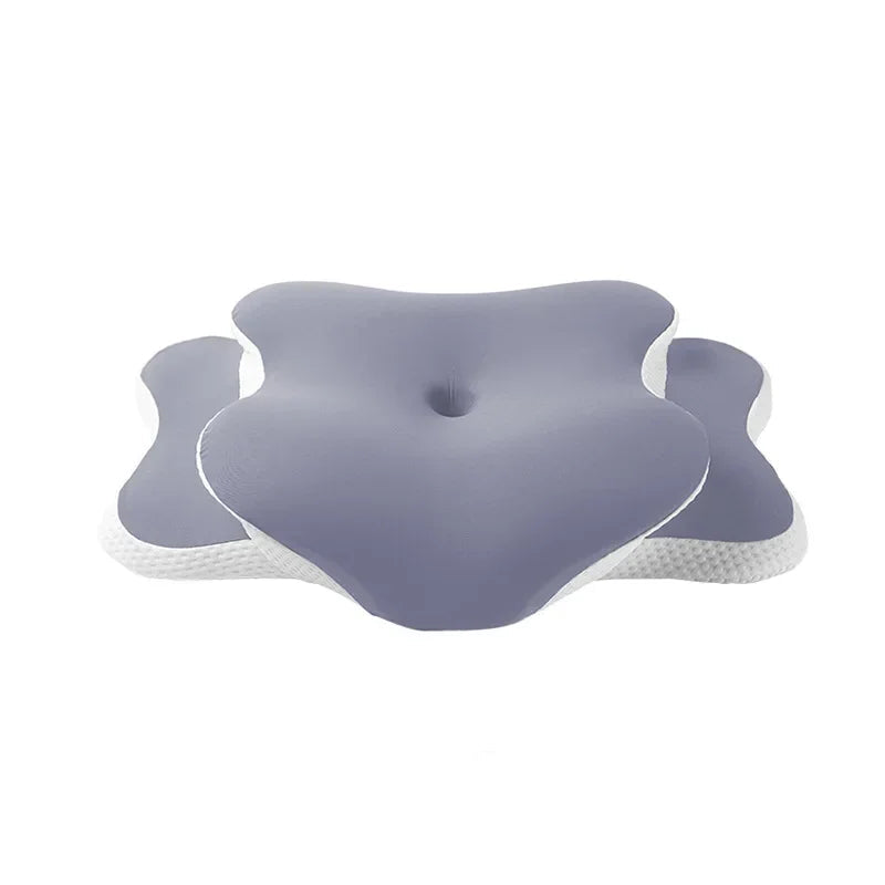 HexoNeck™ Ice Silk Memory Foam Cervical Pillow for Neck Pain Relief &amp; Restful Sleep