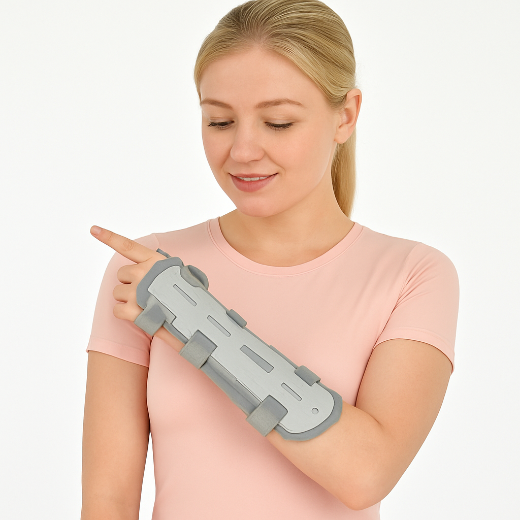 HexoBrace™ Wrist Support Splint for Fractures, Sprains & Joint Stabili ...