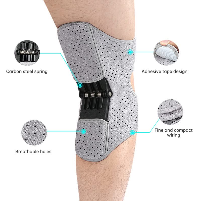 HexoKnee™ – Adjustable Knee Support Brace for Running, Squatting, and Joint Relief