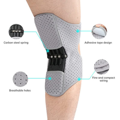 HexoKnee™ – Adjustable Knee Support Brace for Running, Squatting, and Joint Relief