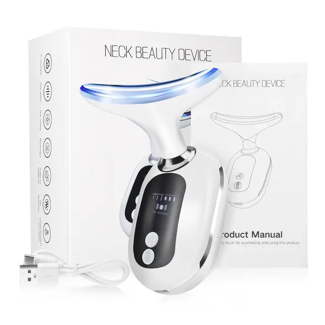 HexoSkin™ LED Therapy Face &amp; Neck Lifting Massager