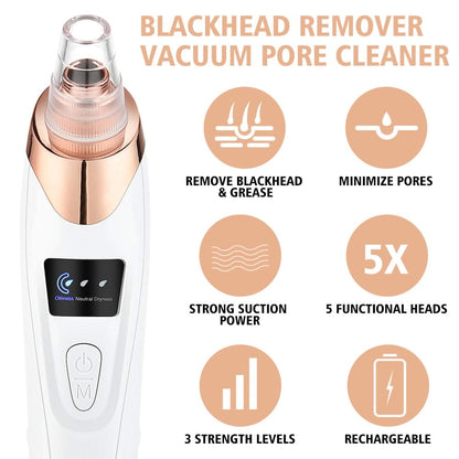 HexoClear™ Vacuum Blackhead Remover