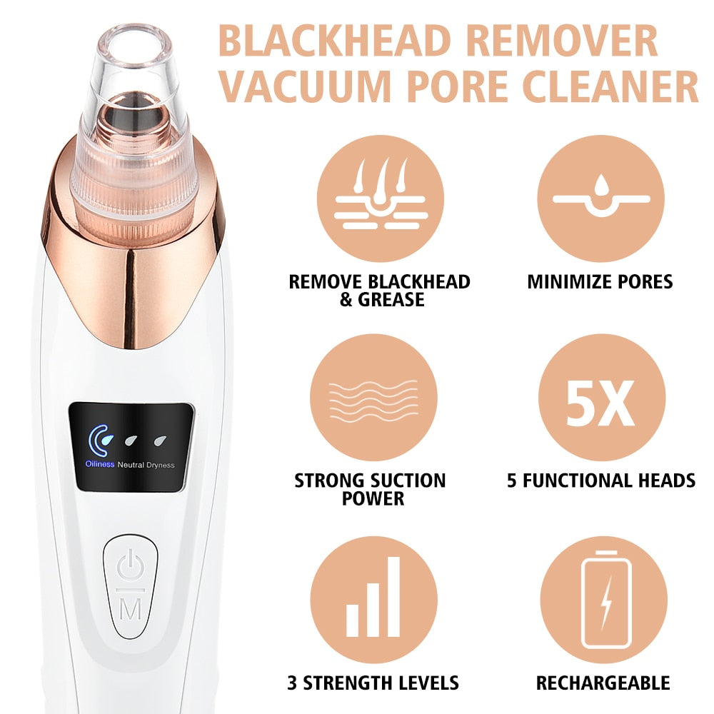 HexoClear™ Vacuum Blackhead Remover