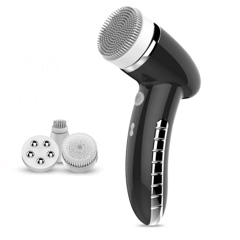 HexoBrush™ – 4-in-1 Sonic Facial Cleanser &amp; Massager