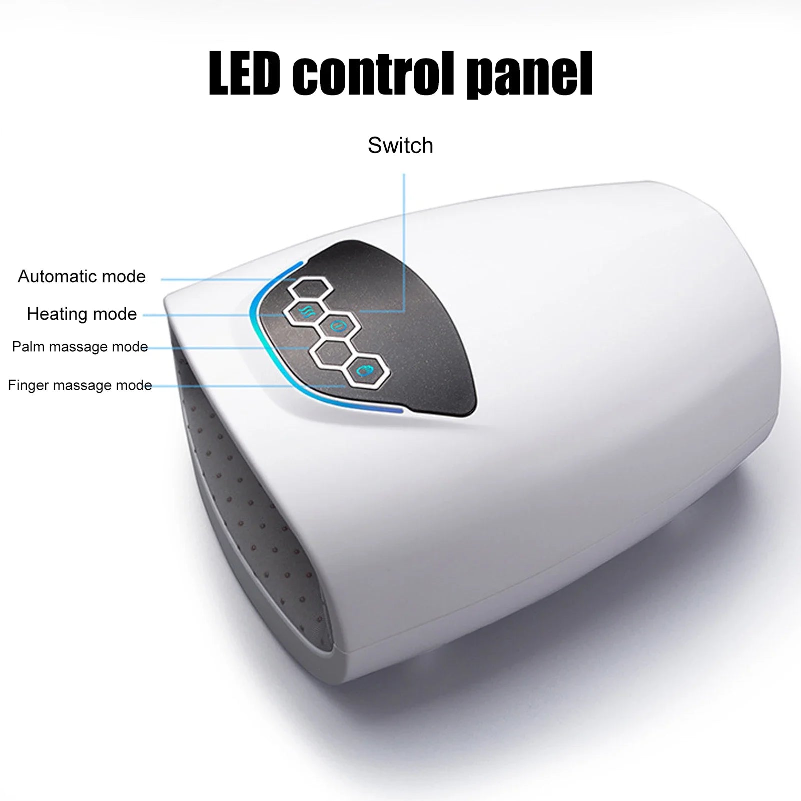 HexoPalm™ – Electric Heat &amp; Compression Hand Massager