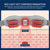 HexoRelief™ EMS Waist &amp; Abdominal Massager with Red Light and Moxibustion Heat