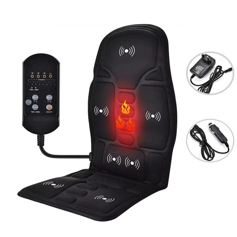 HexoRide™ – Heated Back &amp; Seat Massage Cushion