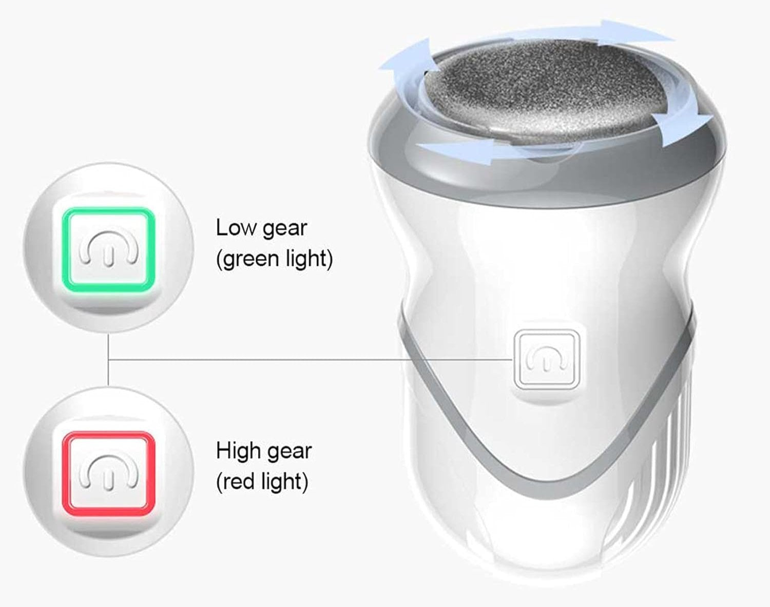 HexoFoot™ Electric Callus Remover with Vacuum Suction