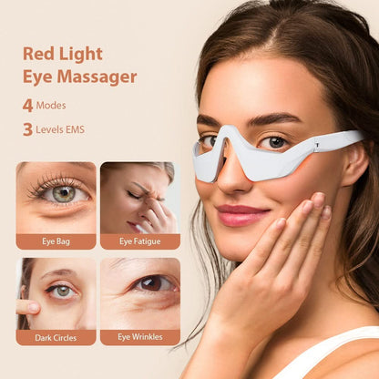 HexoEye™ – Microcurrent Red Light Eye Massager