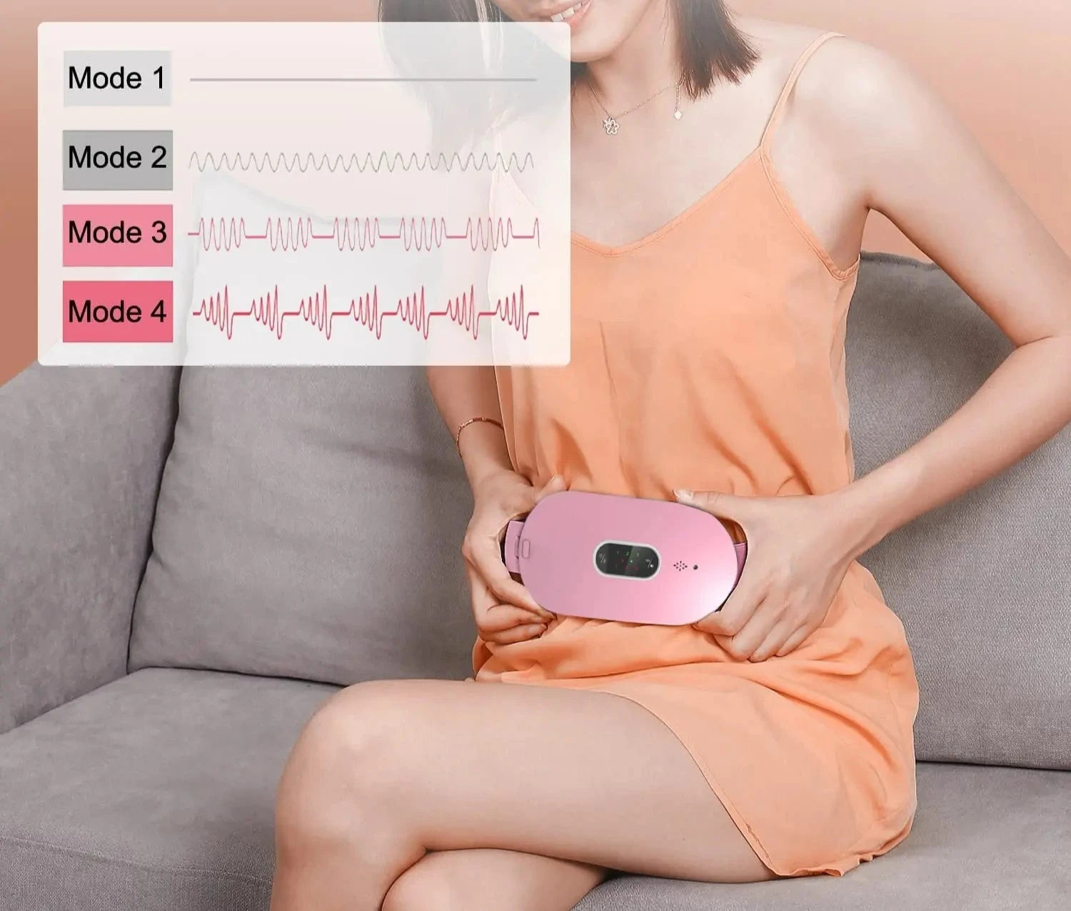 HexoPad™ Period Cramp Relief Heating Massager