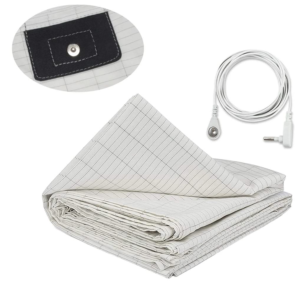 HexoWeave™ Silver Fiber Bed Sheets for Anti-Static, Grounded Sleep