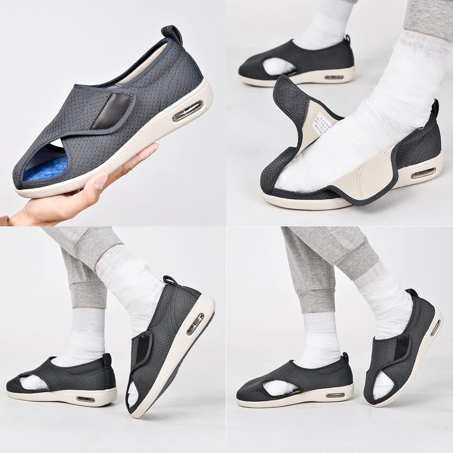 HexoComfy™ Wide Orthopedic Shoes for Swollen Feet