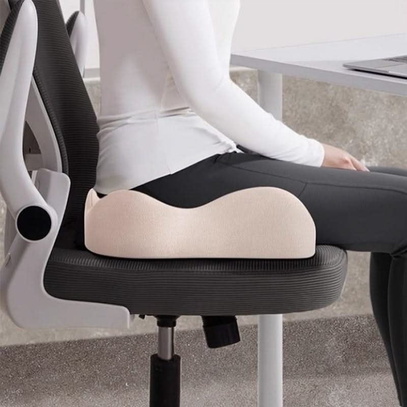 HexoSeat™ Memory Foam Car Cushion – Ergonomic Pain Relief for Back & Coccyx