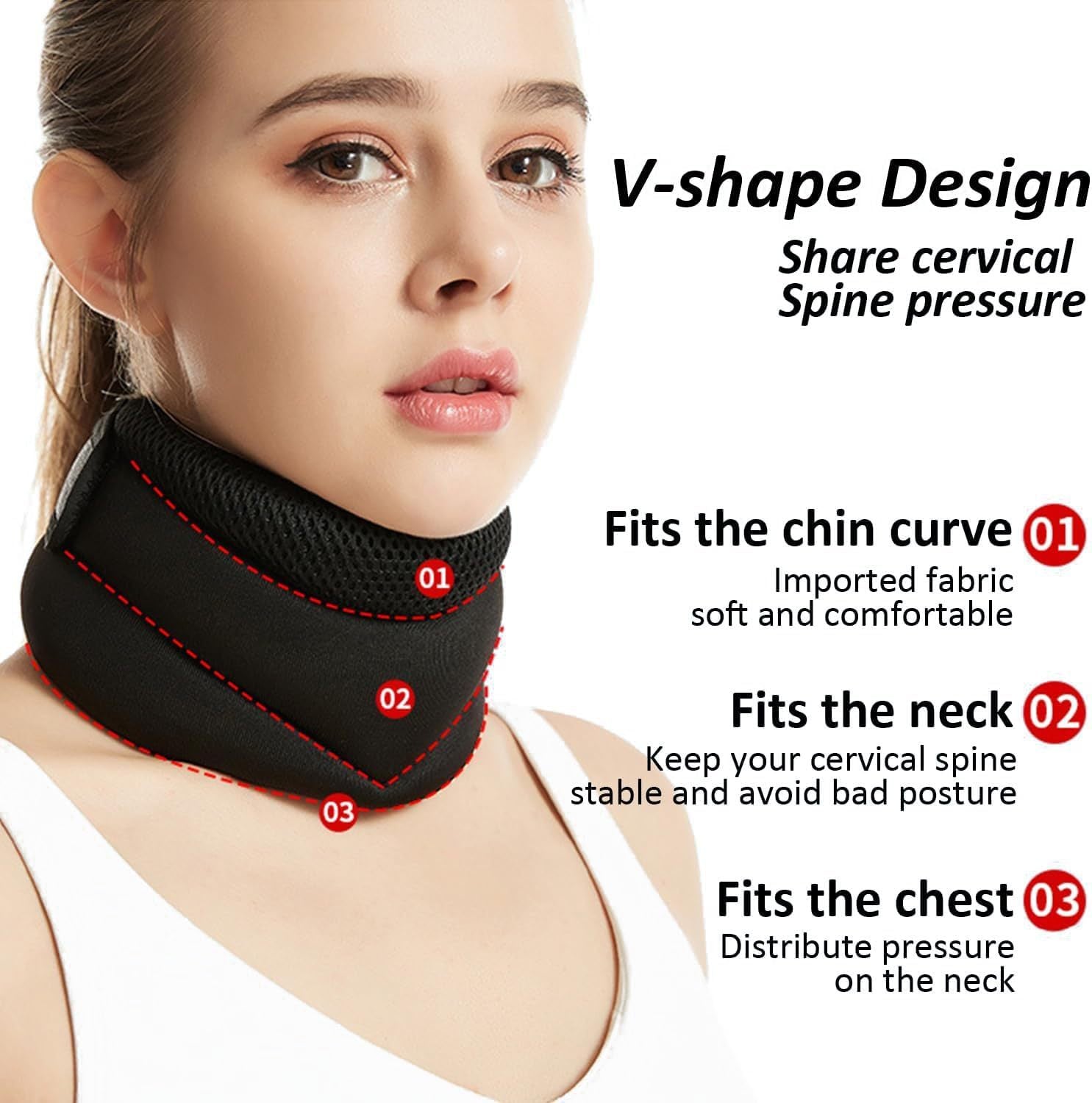 HexoLift™ Triple-Layer Neck Support