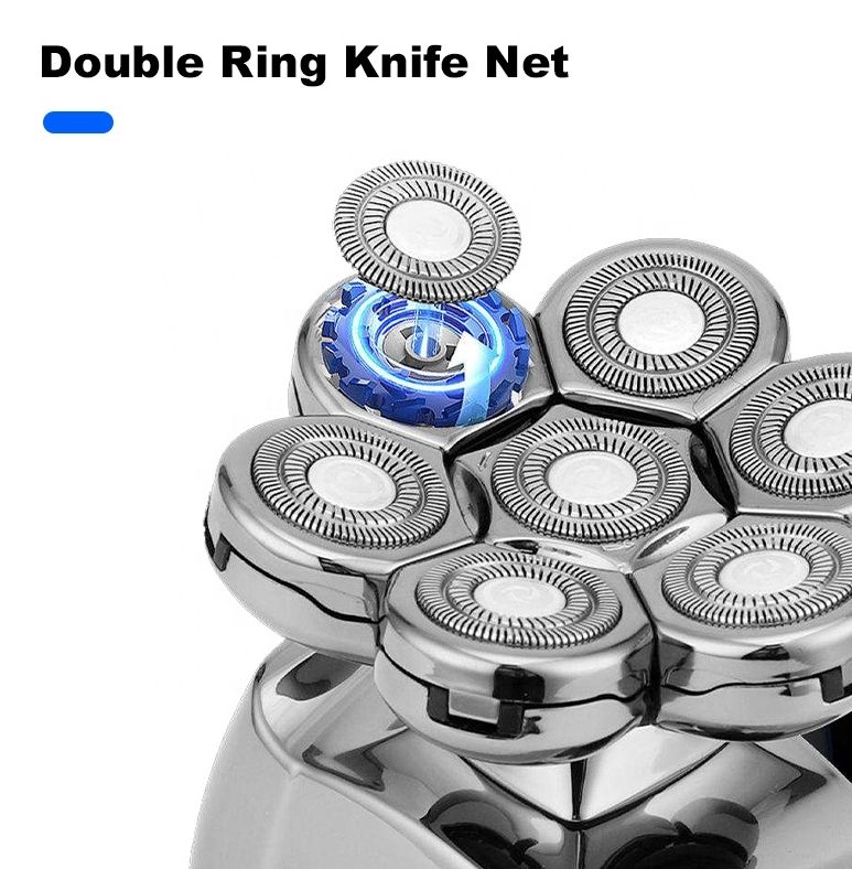 HexoShave™ Men&#39;s Electric Waterproof Head Shaver