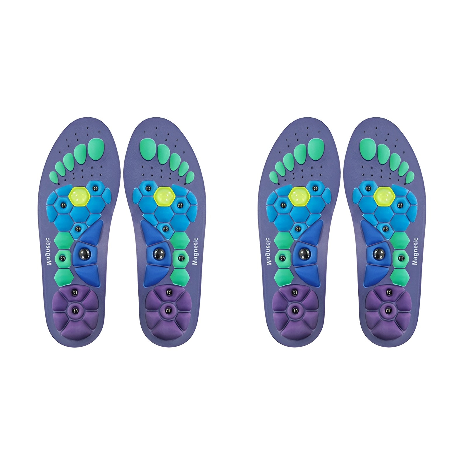 HexoStep™ – Magnetic Acupressure Insoles for Foot Massage, Fatigue Relief &amp; Circulation