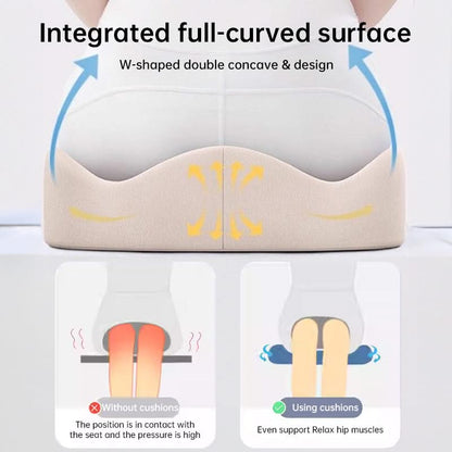 HexoSeat™ Memory Foam Car Cushion – Ergonomic Pain Relief for Back & Coccyx