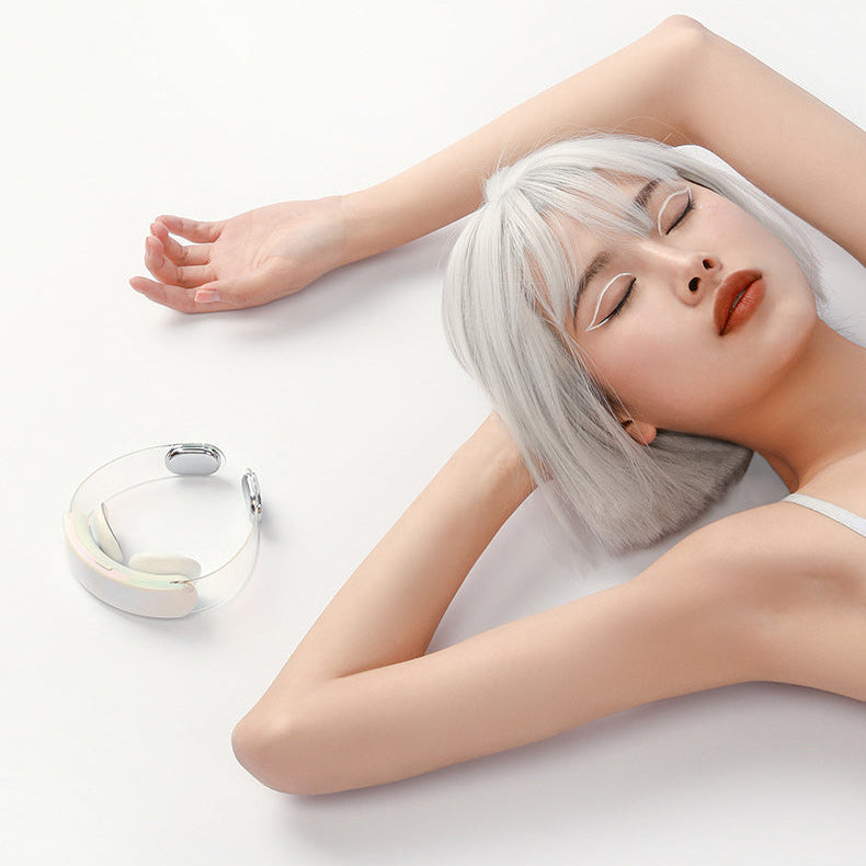 HexoNeck™ – Smart Dual-Frequency Neck Massager with Heat Therapy