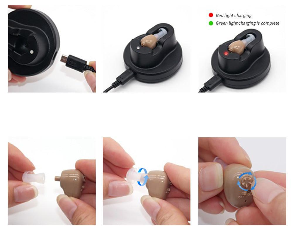 HexoSound™ USB Rechargeable Hearing Aid