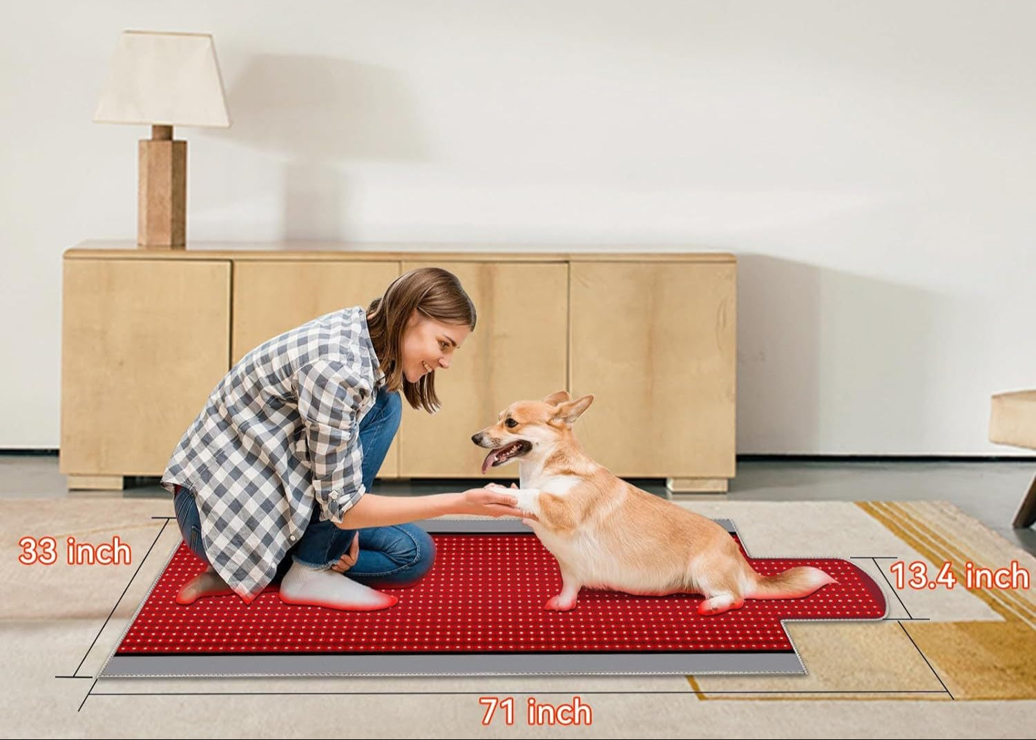 HexoMat™ Full-Body Red Light Therapy Mat