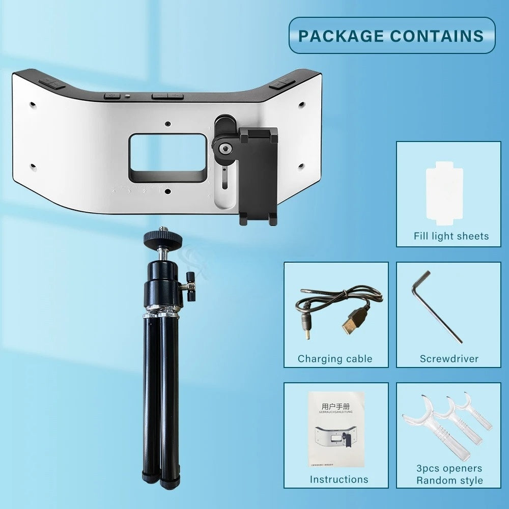 HexoSmile™ – LED Dental Fill Light for Precision Oral Photography