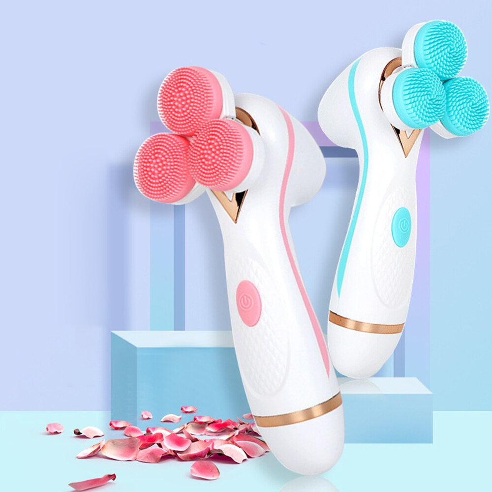 HexoGlow™ Sonic Facial Cleansing Brush