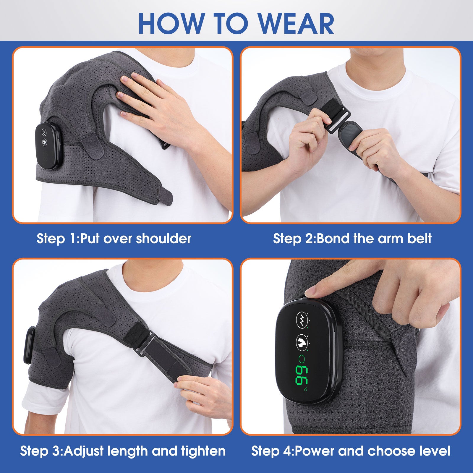 HexoShoulder™ Relief Pad for Shoulder Pain Therapy