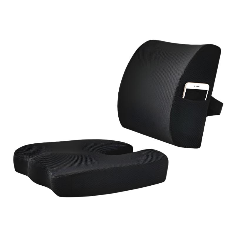 HexoSeat™ Ergonomic Back &amp; Seat Cushion Set