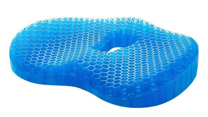 HexoCool™ Gel Seat Cushion – Honeycomb Cooling Pad for Office Chair, Car & Home Use