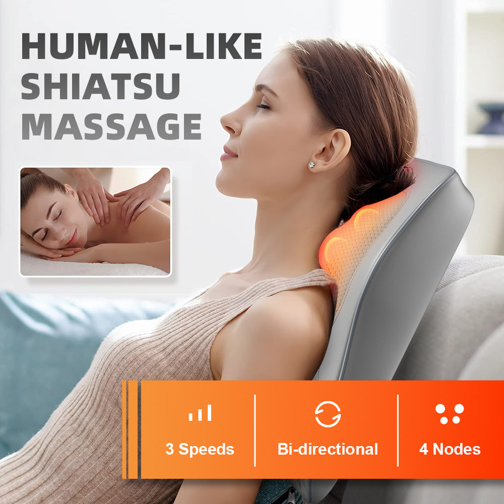 HexoNest™ – Full-Body Massage Pillow for Home Relief