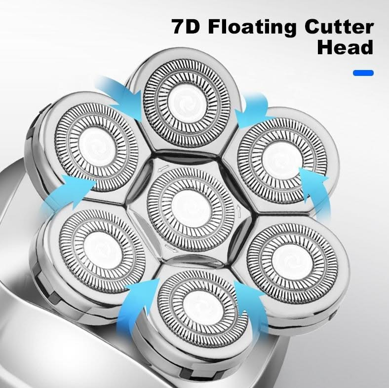 HexoShave™ Men's Electric Waterproof Head Shaver