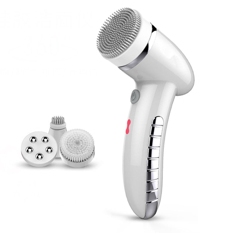 HexoBrush™ – 4-in-1 Sonic Facial Cleanser & Massager