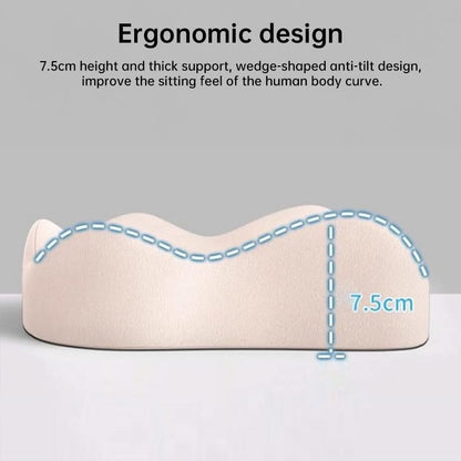 HexoSeat™ Memory Foam Car Cushion – Ergonomic Pain Relief for Back & Coccyx